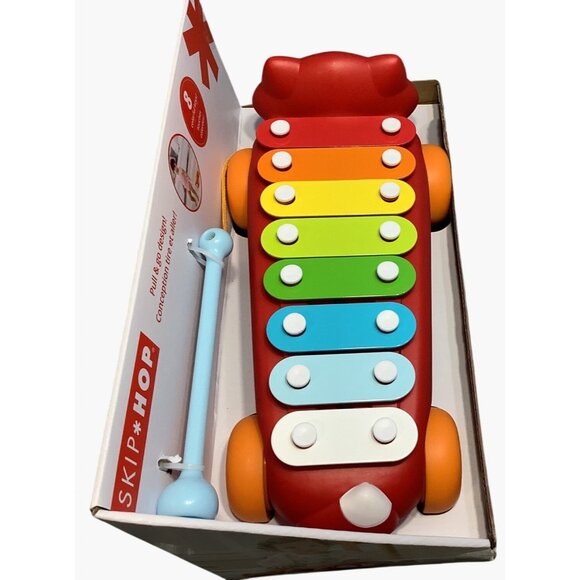 Skip Hop  Xylophone Pull & Go Toy With 8 Colorful Keys For Ages 12+ Months - Picture 8 of 10